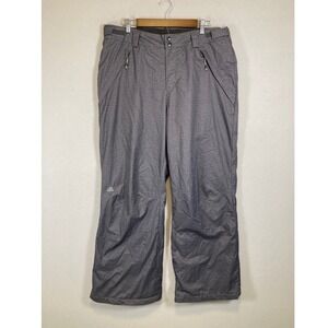 Winter Performance Zeroxposur Women XL Grey Insulated Fleece Lined Snow Pants